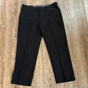 Haggar Gray and Black Premium Comfort Dress Pants